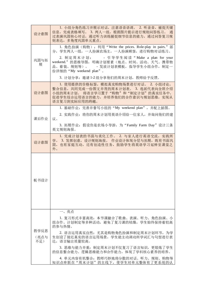 四下Unit6Onthefarm单元整体教学设计_00单元整体教学设计完整版
