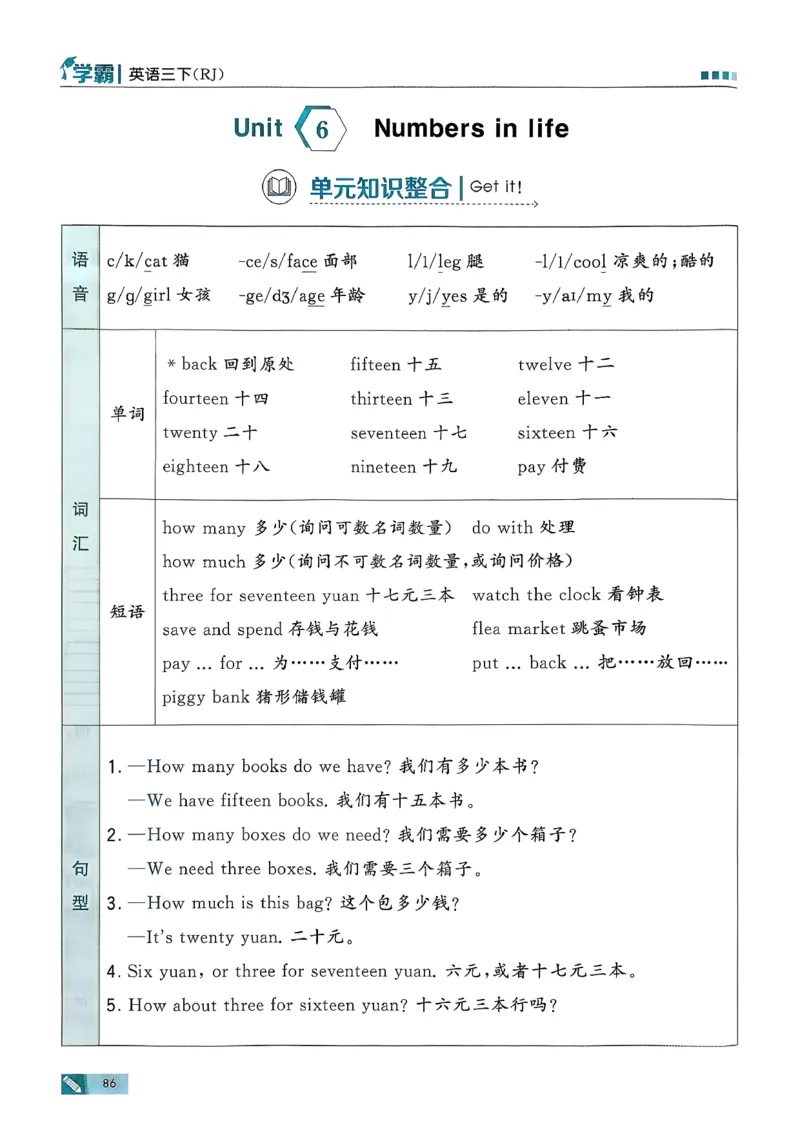 26春三下五星学霸英语人教_21练习题+试卷合集多套完整版_-26春《五星学霸》_26春《五星学霸》英语RJ3下