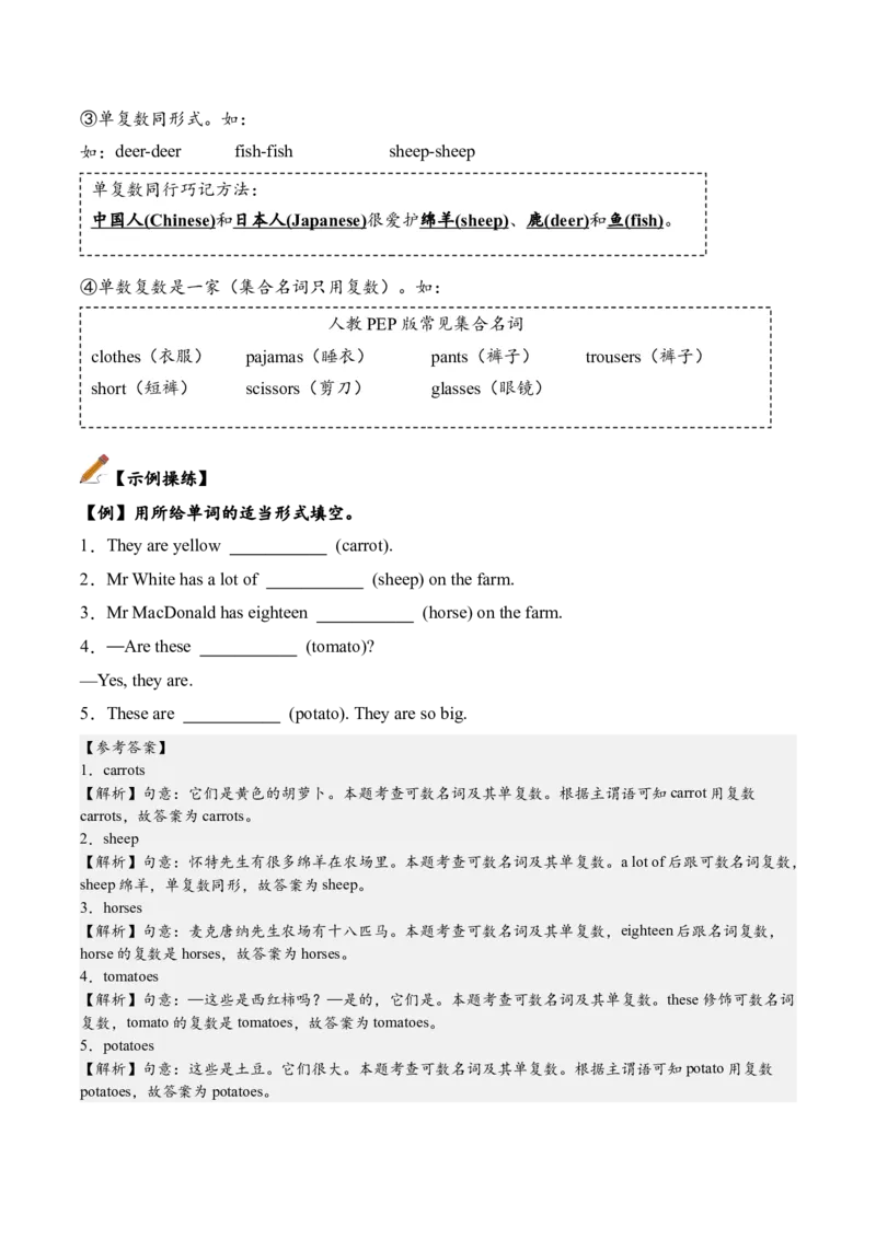 Unit4（知识清单）-（人教PEP版）_期末总复习-K164