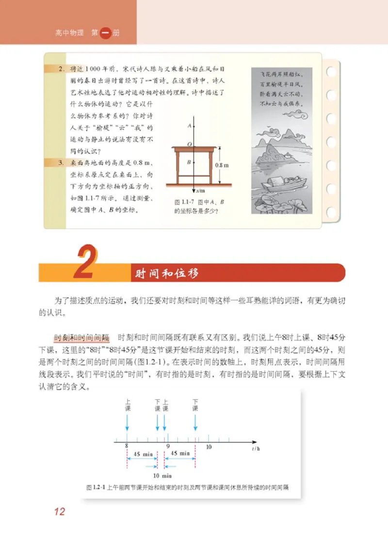 高中物理必修1_高中课本电子全科人教版语数英政历地物化生必修选修全套课本PPT_高中物理