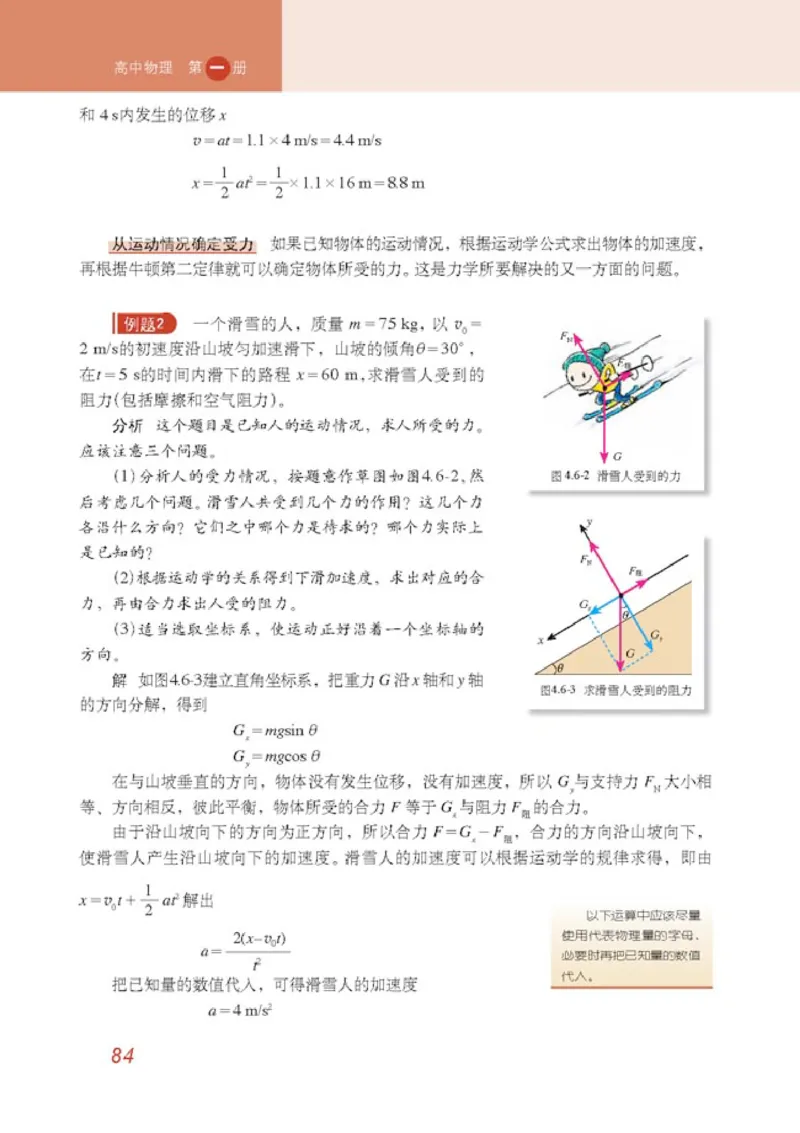 高中物理必修1_高中课本电子全科人教版语数英政历地物化生必修选修全套课本PPT_高中物理