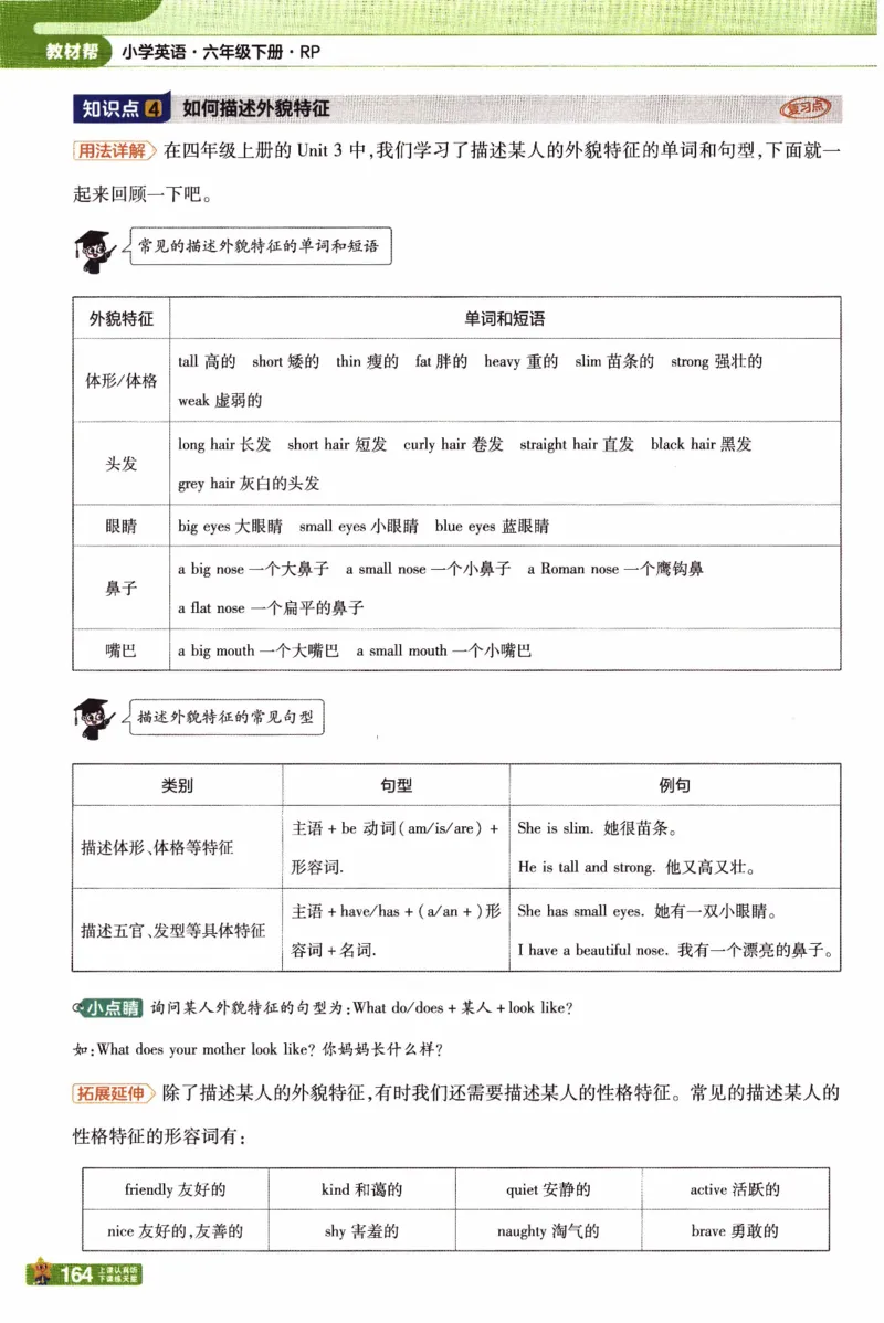 2026春《教材帮》人教英语PEP6下_21练习题+试卷合集多套完整版_-26春《教材帮》_3-6下册_26春六下新课预习英语
