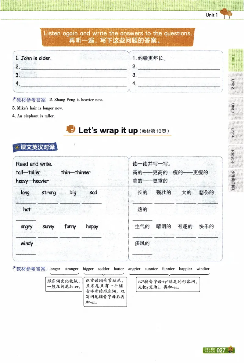 2026春《教材帮》人教英语PEP6下_21练习题+试卷合集多套完整版_-26春《教材帮》_3-6下册_26春六下新课预习英语