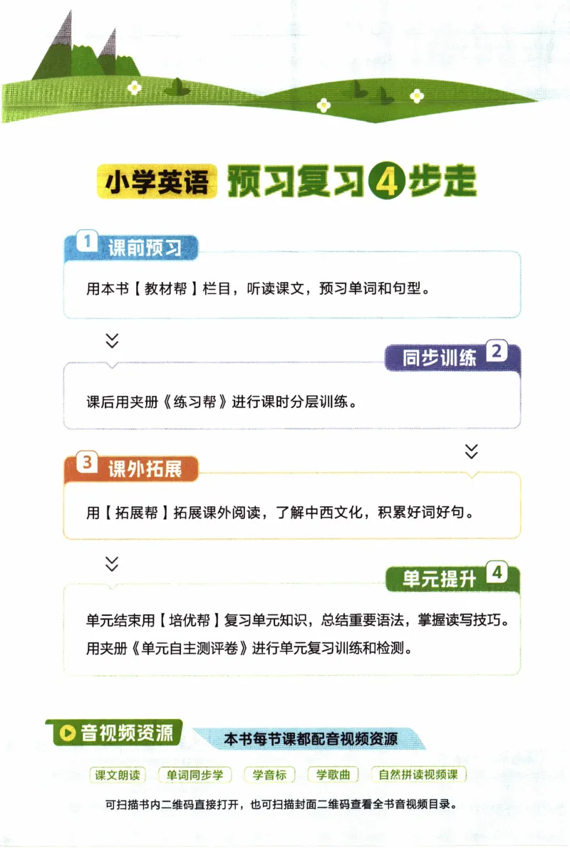 2026春《教材帮》人教英语PEP6下_21练习题+试卷合集多套完整版_-26春《教材帮》_3-6下册_26春六下新课预习英语