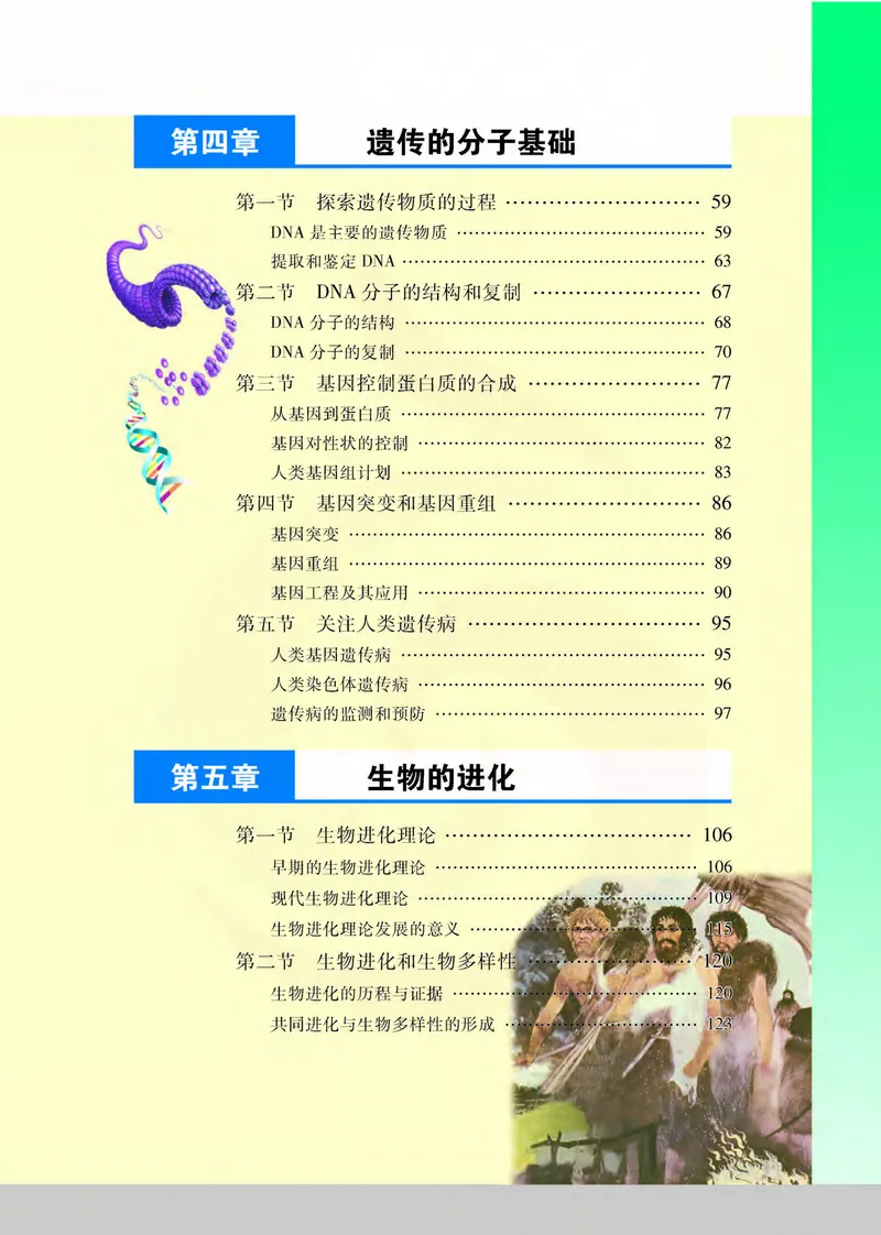 生物2必修遗传与进化_高中课本电子全科人教版语数英政历地物化生必修选修全套课本PPT_高中课本苏教版_高中生物苏教版