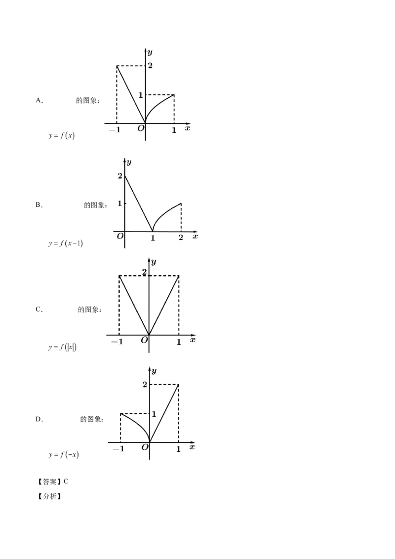 第04讲函数的图象（解析版）_2.2025数学总复习_赠品通用版（老高考）复习资料_一轮复习_通用版2023届数学高考一轮教案（Word版，含解析）