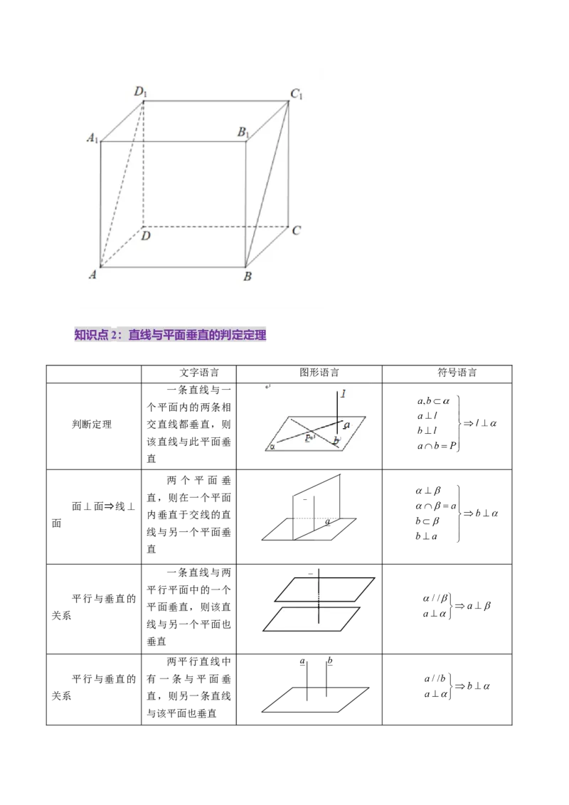 第04讲直线、平面垂直的判定与性质（七大题型）（讲义）（解析版）_2.2025数学总复习_2025年新高考资料_一轮复习_2025年高考数学一轮复习讲练测（新教材新高考，含2024高考真题）