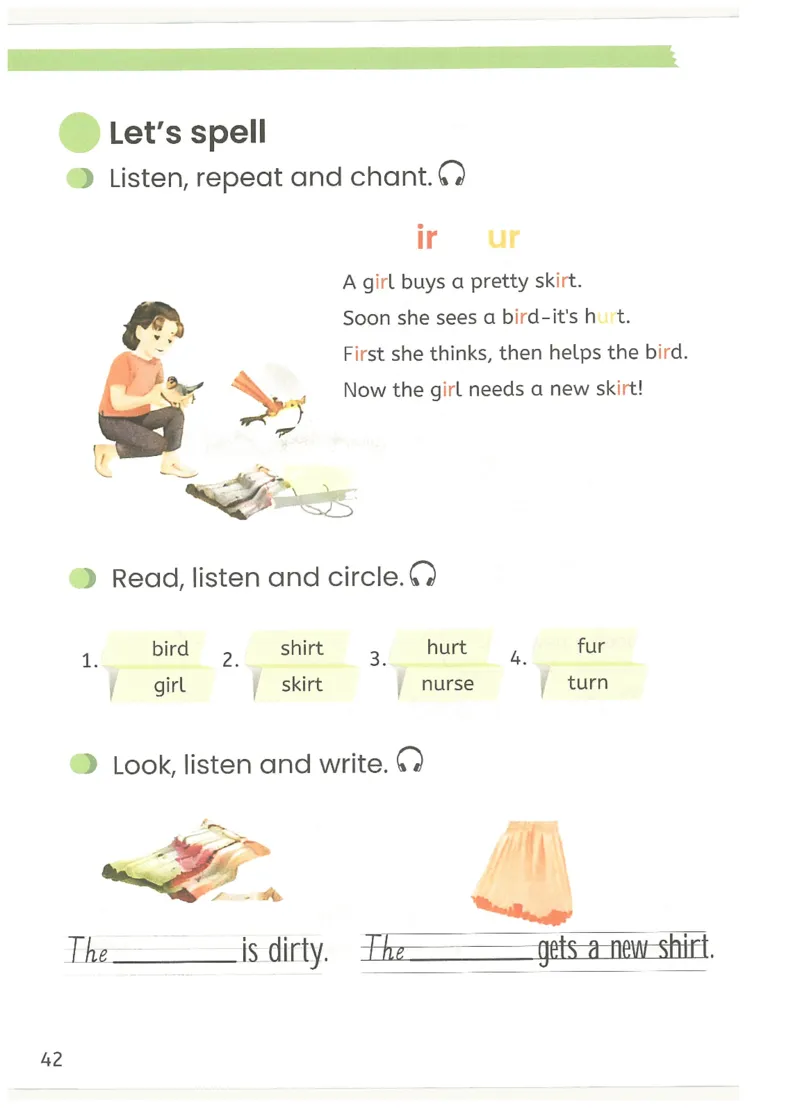 2026春季人教版四年级下册英语教材彩色版_02高清PDF（核对版本）