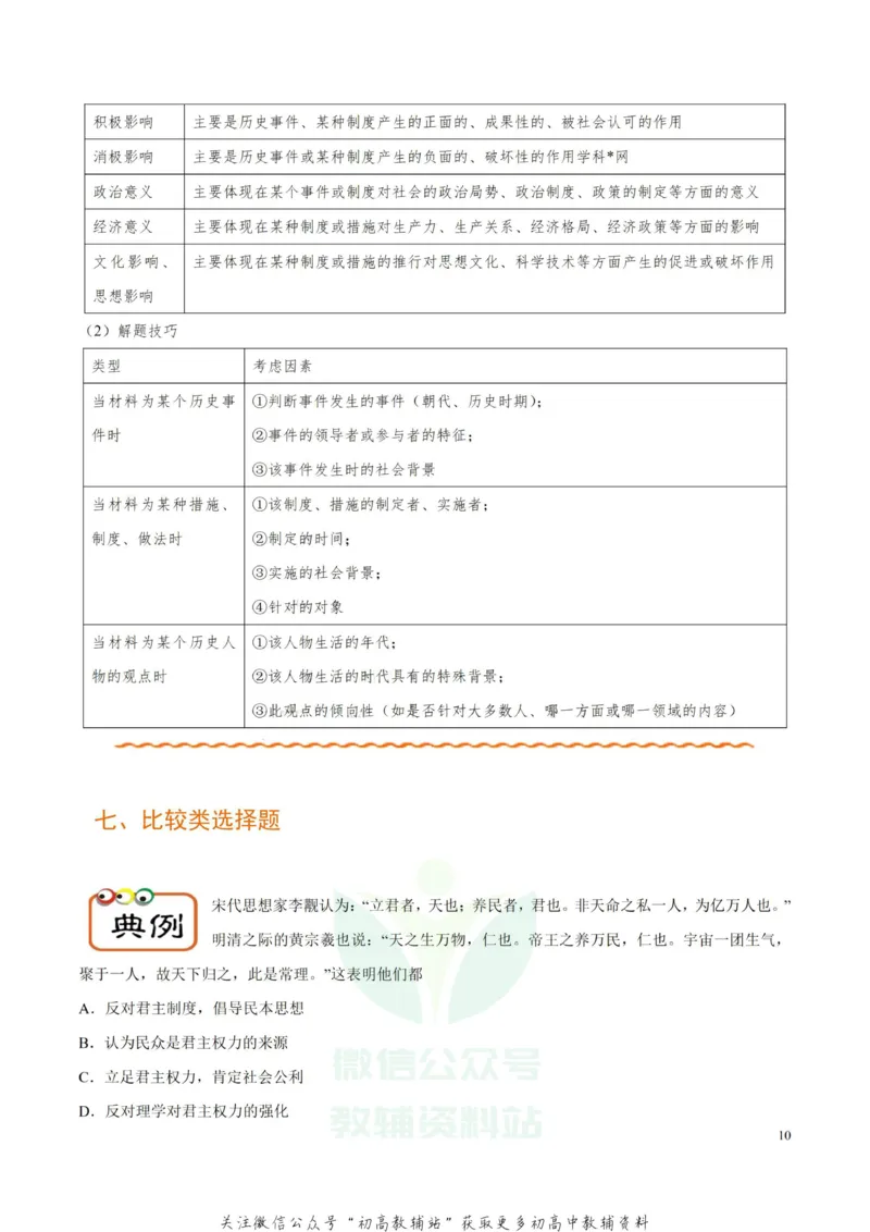 解题技巧01选择题解题技巧-_高中全科精选资料包_历史精选资料包_解题技巧