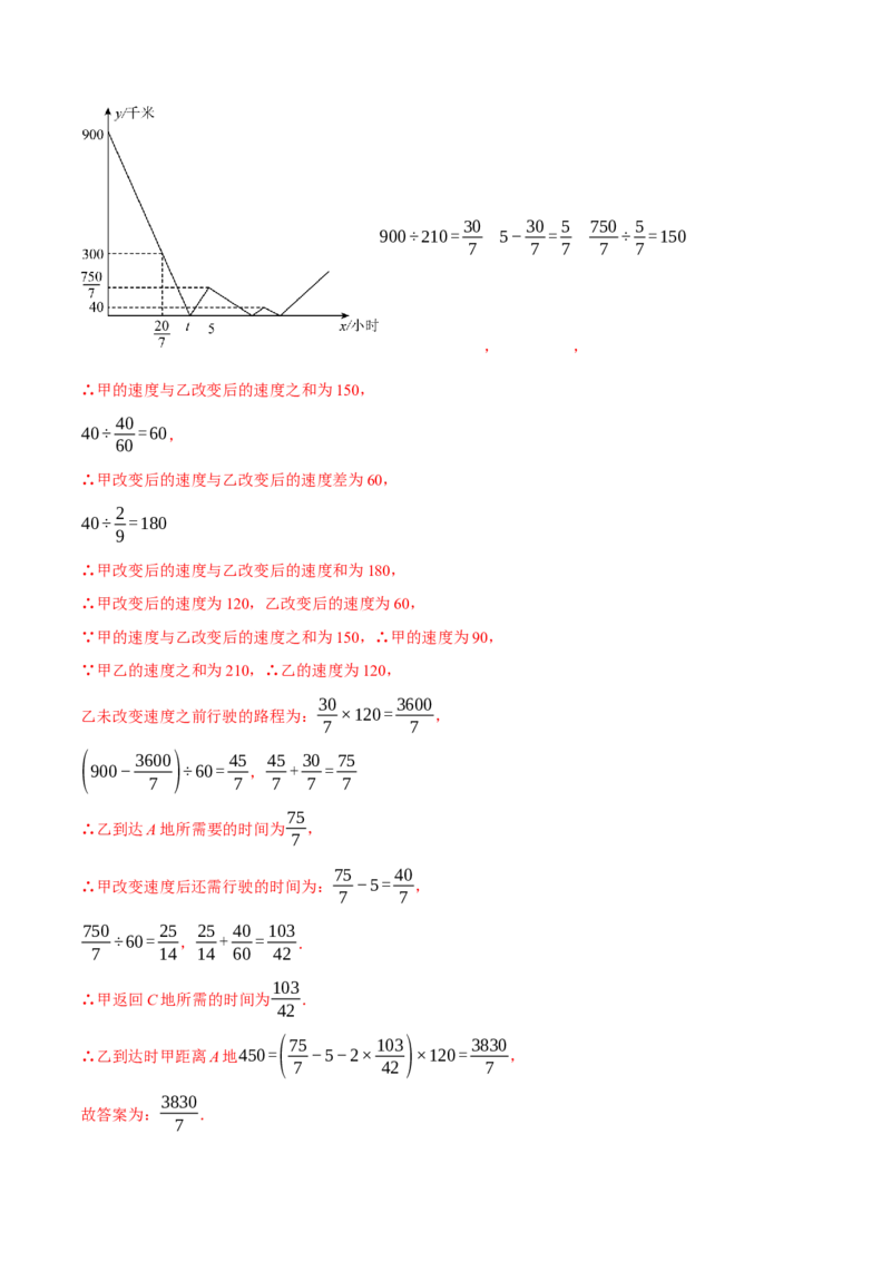 专题19.9一次函数压轴题综合测试卷（人教版）（教师版）_初中数学_八年级数学下册（人教版）_母题专项-U66_2025版