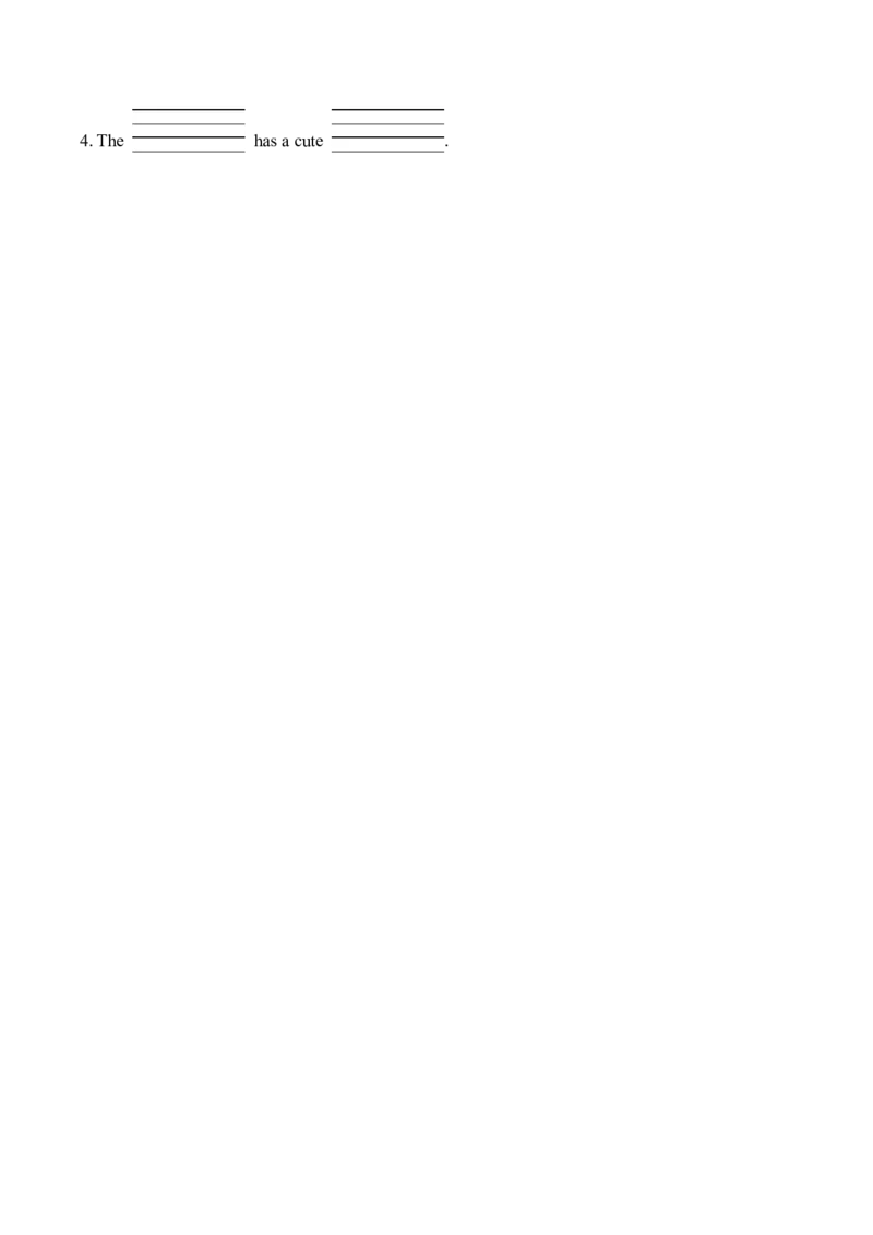 期中模拟提升听力专项_听力专项练习-T4_2025版_期中模拟提升听力专项-2024-2025学年小学英语四年级下册听力专项系列（人教PEP版）