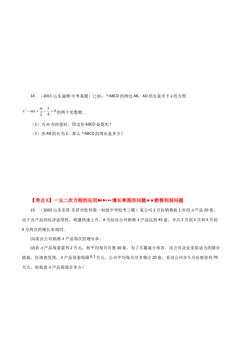 专题21.29一元二次方程（挑战综合压轴题分类专题）-（人教版）_初中数学_九年级数学上册（人教版）_专题突破练习-V4_2024版