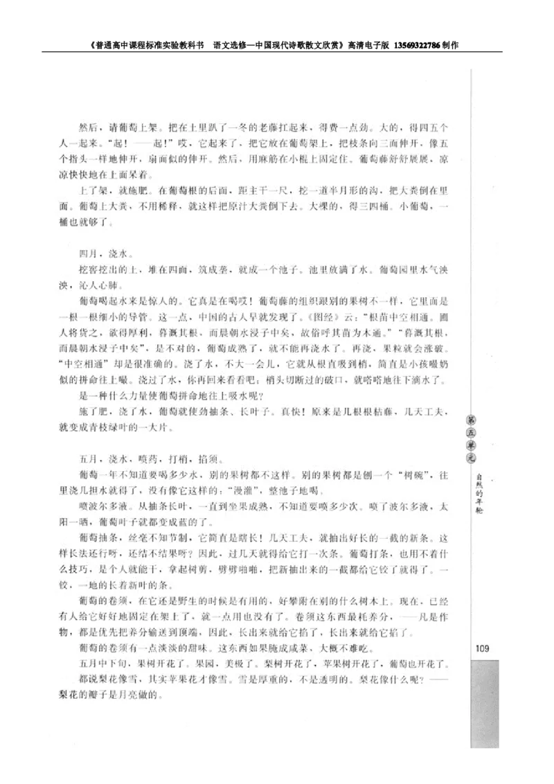 高中语文中国现代诗歌散文欣赏_高中课本电子全科人教版语数英政历地物化生必修选修全套课本PPT_高中语文