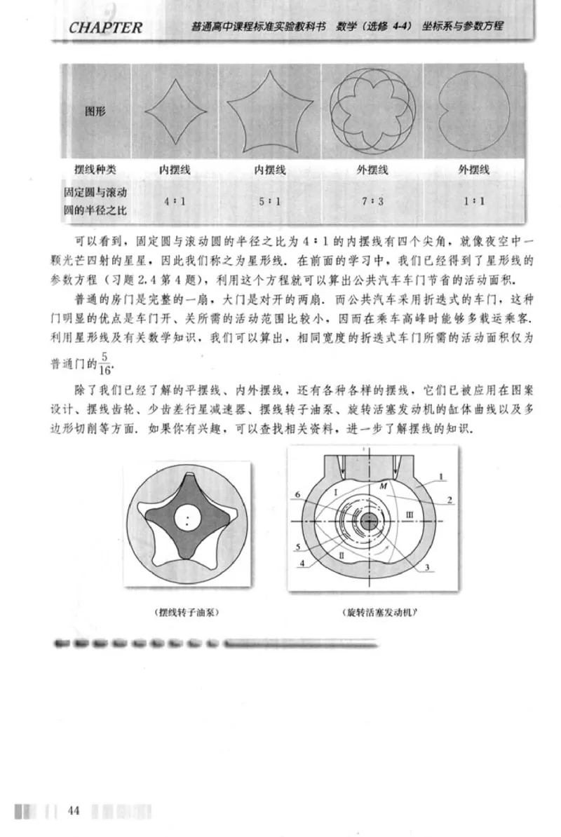 高中数学A版选修4-4坐标系和参数方程_高中课本电子全科人教版语数英政历地物化生必修选修全套课本PPT_高中数学A版