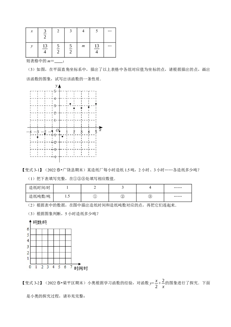 专题19.1函数基础知识（九大题型）（学生版）（人教版）_初中数学_八年级数学下册（人教版）_母题专项-U66_2023版