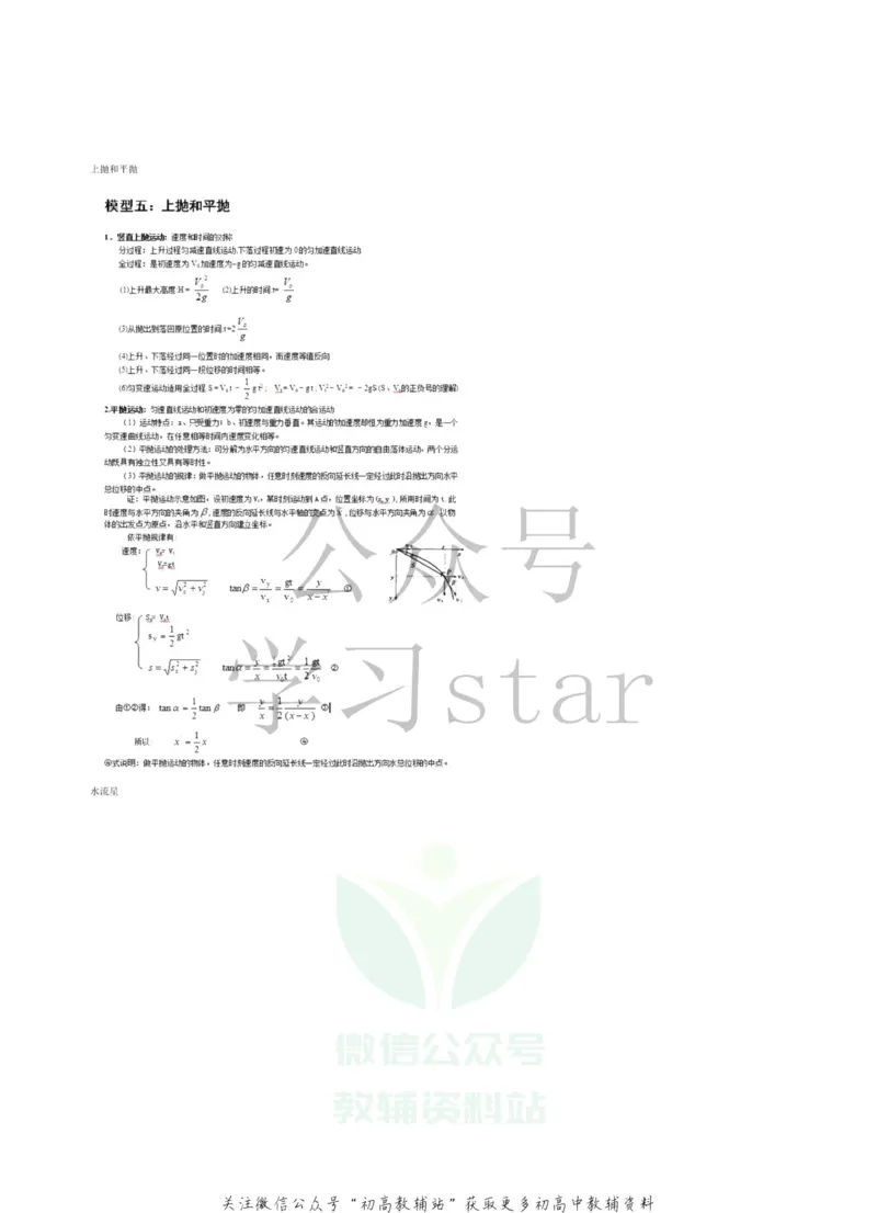 高中物理的24个经典大题模型_高中全科精选资料包_物理精选资料包_资料干货