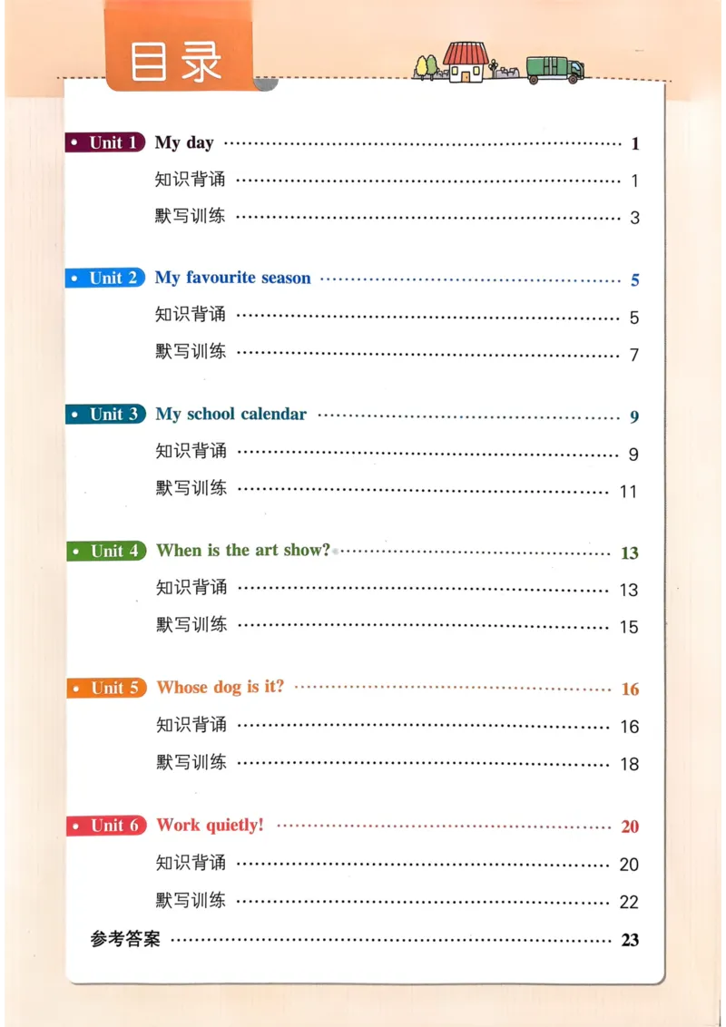 五年级英语下册《知识背诵与默写训练》_21练习题+试卷合集多套完整版_-26春《知识背诵与默写训练》_五年级英语下册人教PEP版《知识背诵与默写训练》