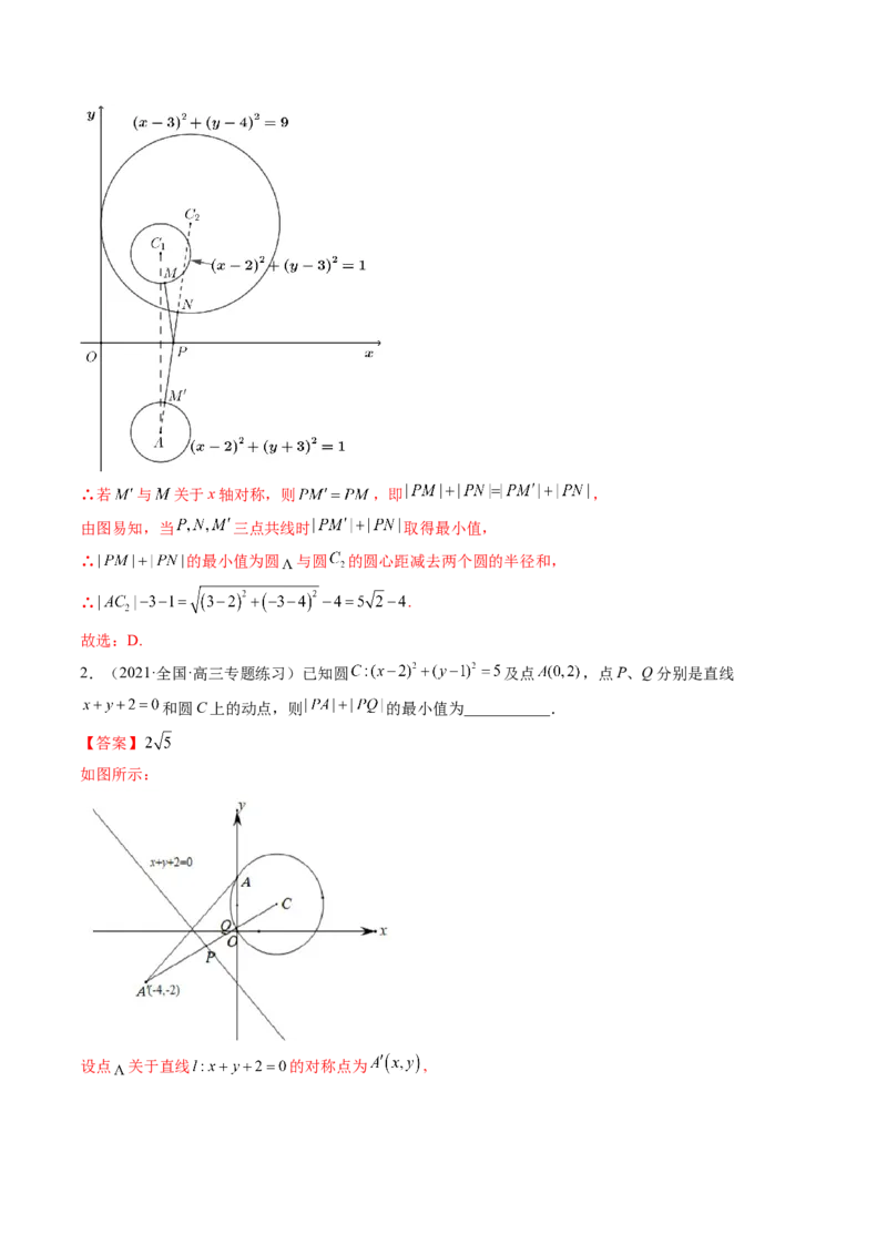 第03讲圆的方程(精讲）（教师版）_2.2025数学总复习_2023年新高考资料_一轮复习_2023新高考数学一轮复习（新教材新高考）_第8章平面解析几何-高考数学一轮复习讲练测（新教材新高考）
