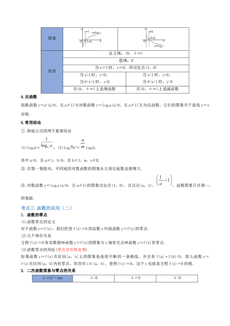 第03讲指数函数与对数函数（讲）-2023年高考数学一轮复习讲练测（全国通用）（解析版）_2.2025数学总复习_赠品通用版（老高考）复习资料_一轮复习_专题03函数