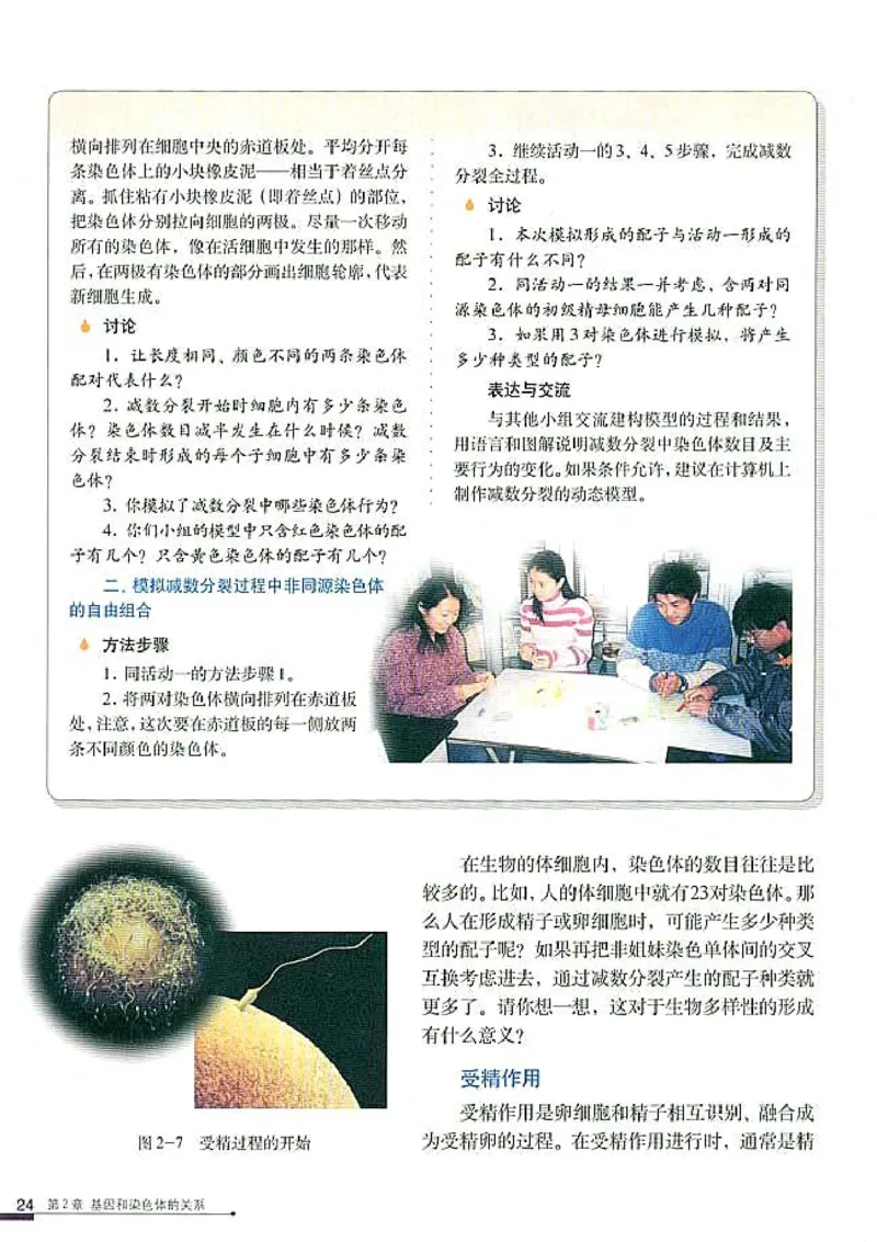 高中生物必修2遗传与进化_高中课本电子全科人教版语数英政历地物化生必修选修全套课本PPT_高中生物