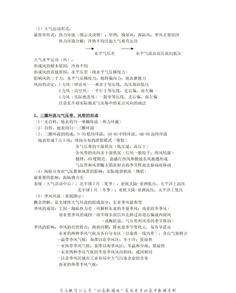 知识总结高中地理知识点总结大全_高中全科精选资料包_地理精选资料包_资料干货