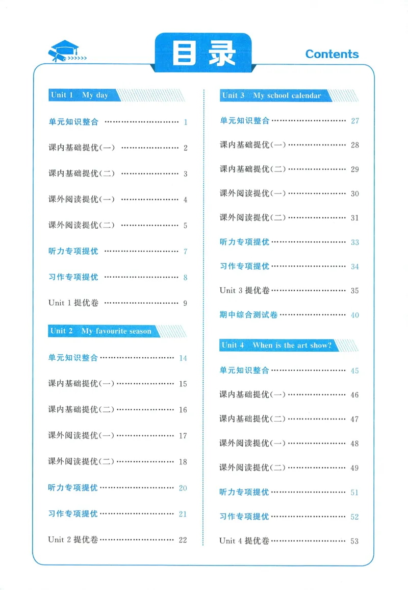 人教英语5下_21练习题+试卷合集多套完整版_-26春《五星学霸》_26春《五星学霸》英语RJ5下