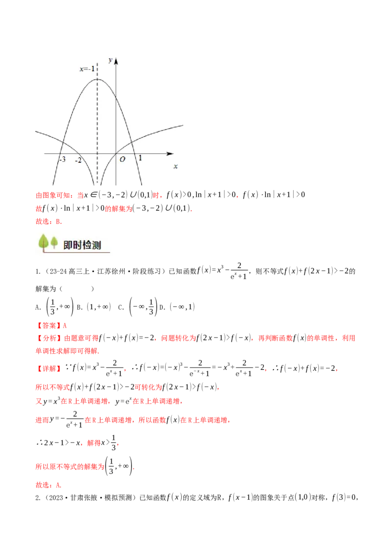 第05讲函数的单调性、奇偶性、周期性与对称性（解析版）_2.2025数学总复习_2025年新高考资料_一轮复习_备战2025年高考数学一轮复习考点帮_备战2025年高考数学一轮复习考点帮（天津专用）