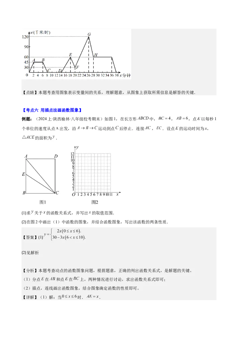 专题19.1变量与函数之七大考点(教师版)_初中数学_八年级数学下册（人教版）_重难点专题提优-V8