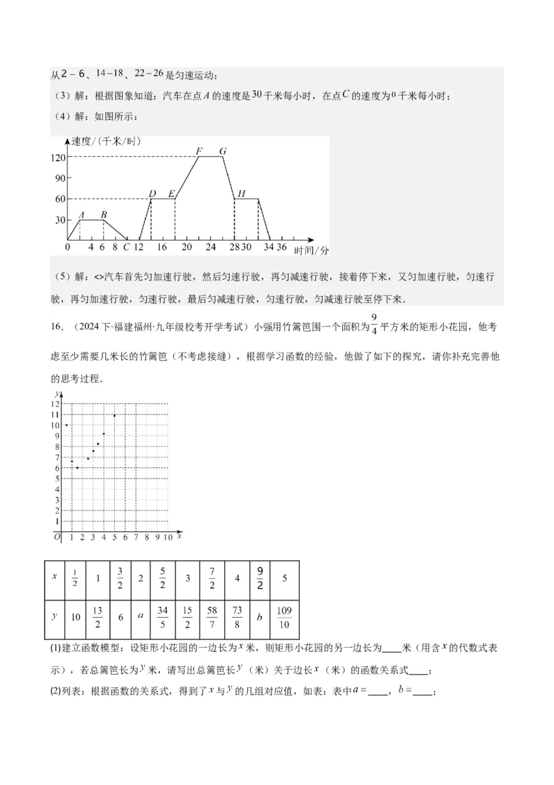 专题19.1变量与函数之七大考点(教师版)_初中数学_八年级数学下册（人教版）_重难点专题提优-V8