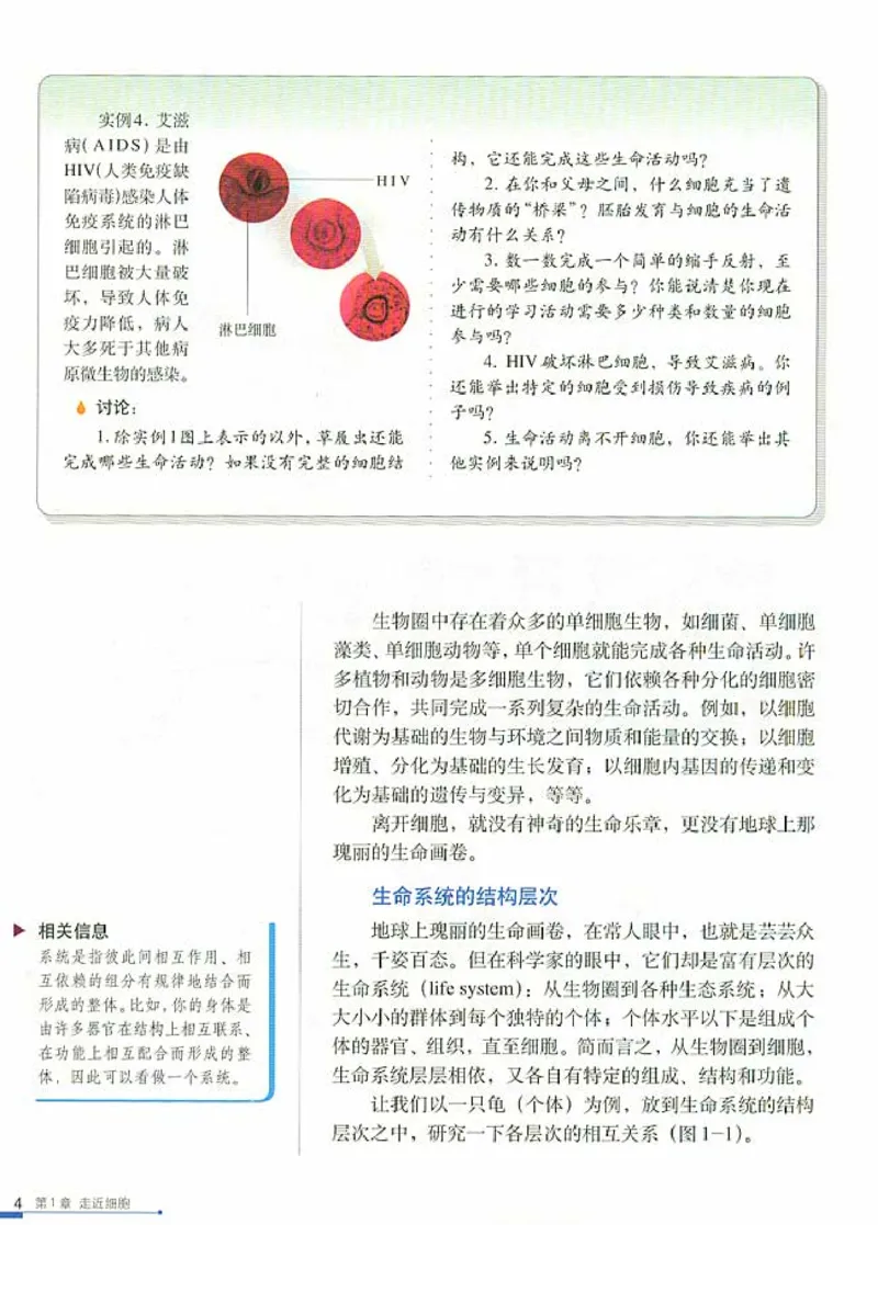 高中生物必修1分子与细胞_高中课本电子全科人教版语数英政历地物化生必修选修全套课本PPT_高中生物