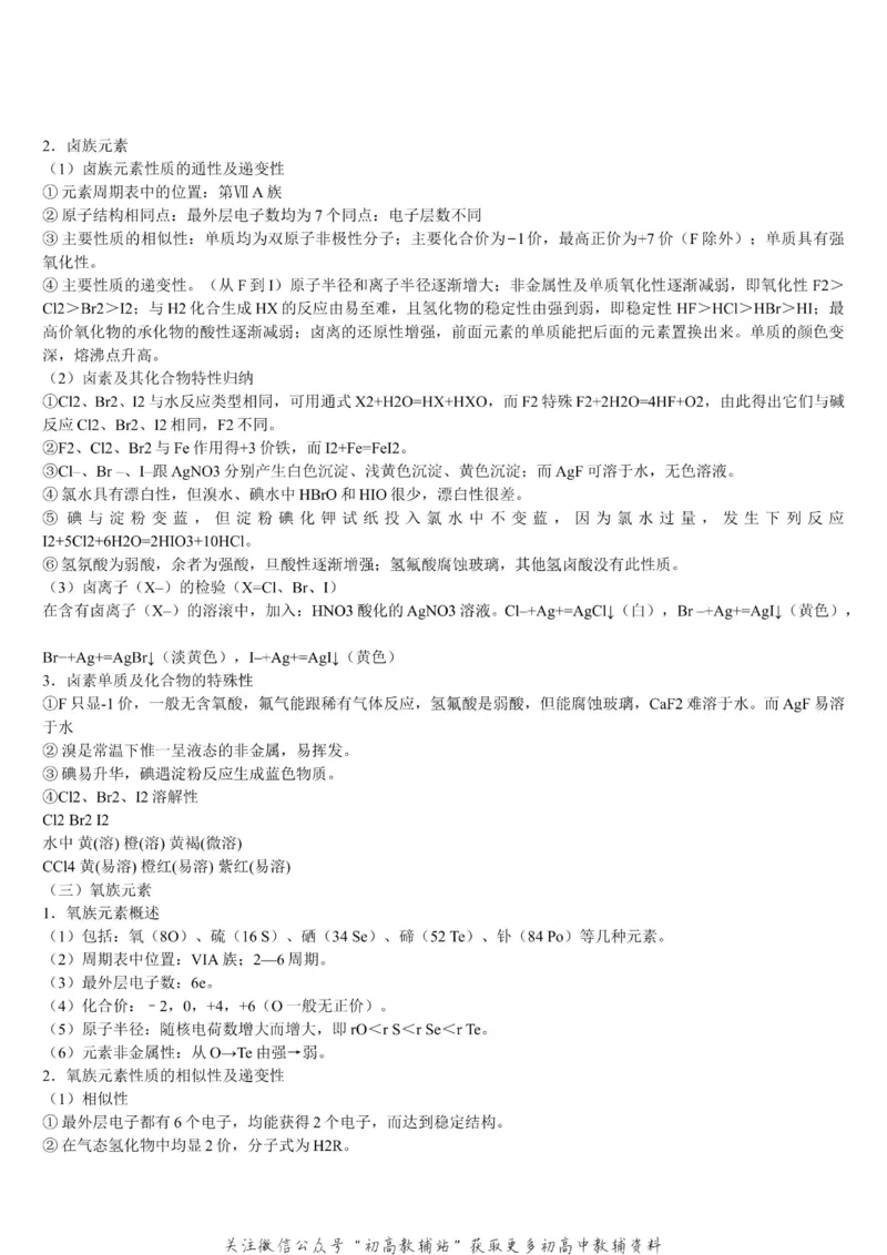 知识点高中化学重要知识点汇总_高中全科精选资料包_化学精选资料包_资料干货