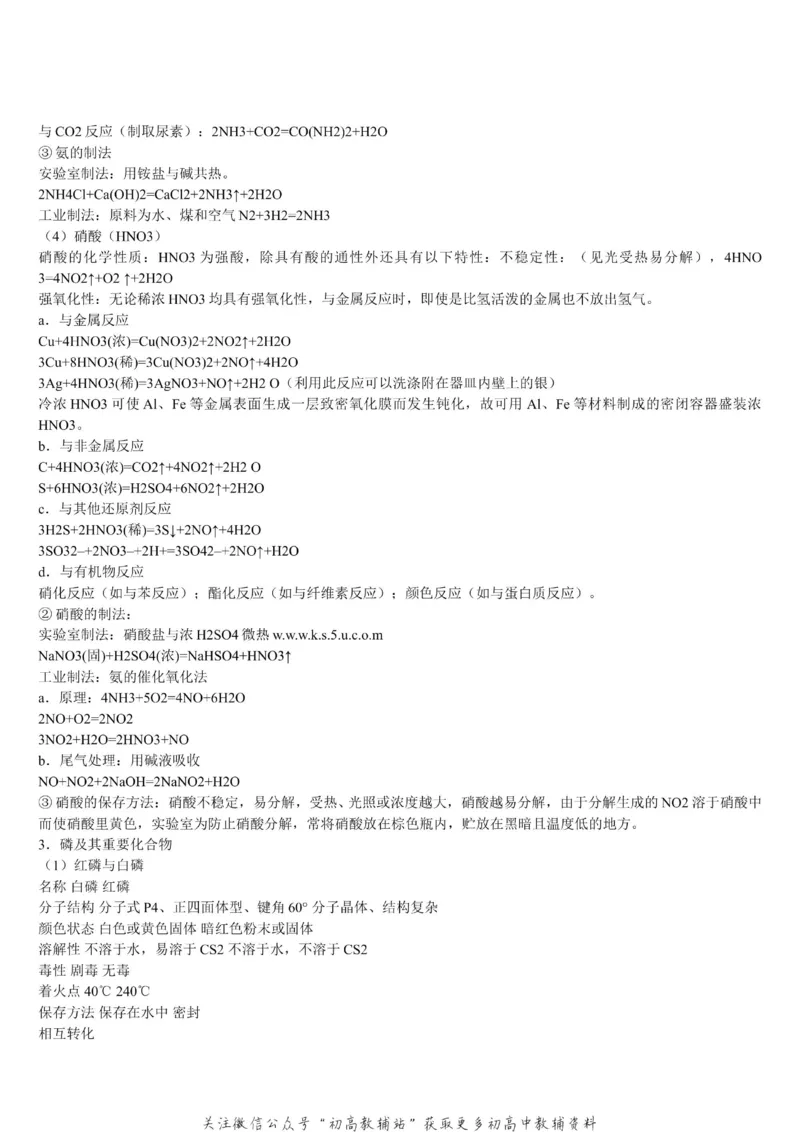 知识点高中化学重要知识点汇总_高中全科精选资料包_化学精选资料包_资料干货