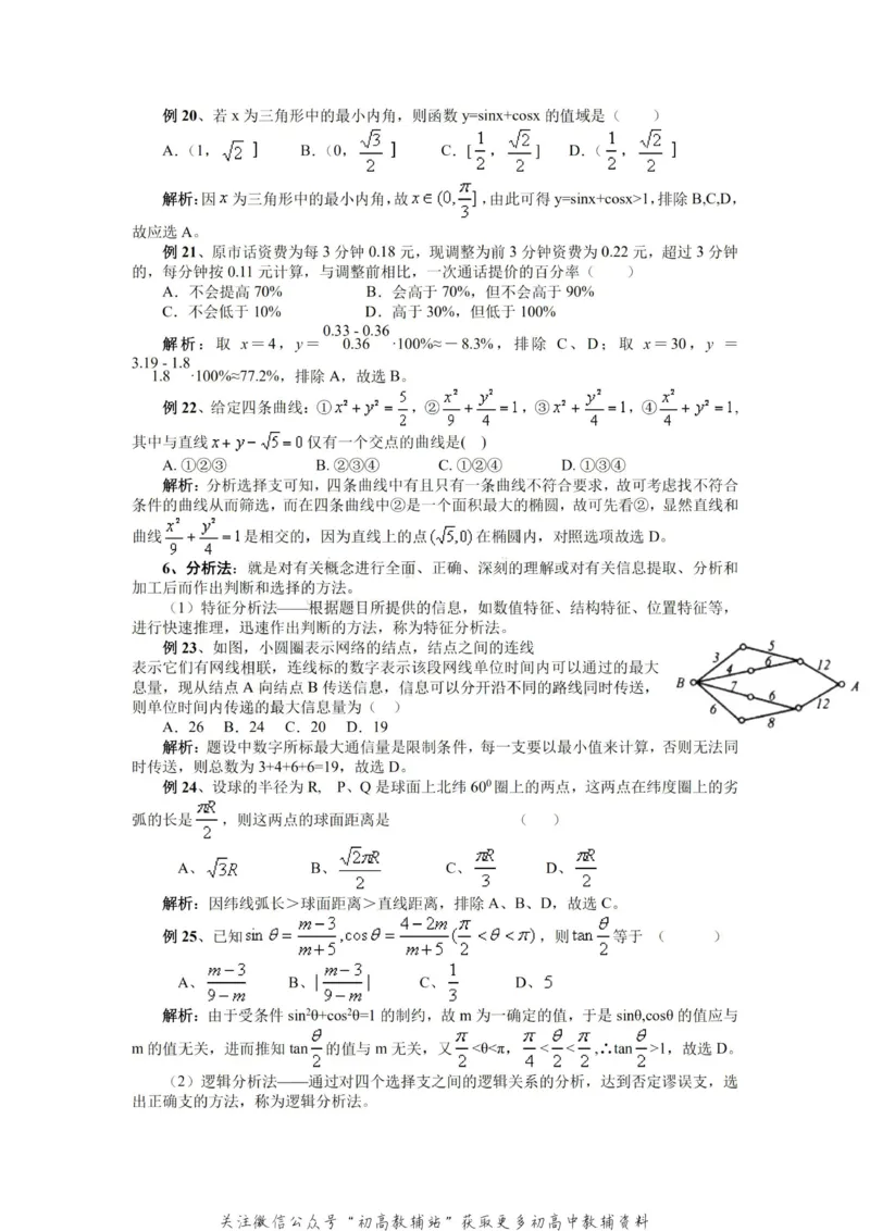破题大招数学破题36大招_高中全科精选资料包_数学精选资料包_解题技巧