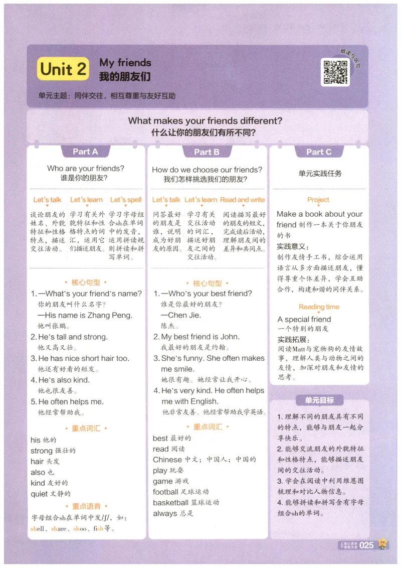 25秋《教材帮》英语人教PEP版4年级上册_21练习题+试卷合集多套完整版_-26春《教材帮》_3-6上册_25秋四上英语人教PEP版教材帮+练习帮+期末知识挂图