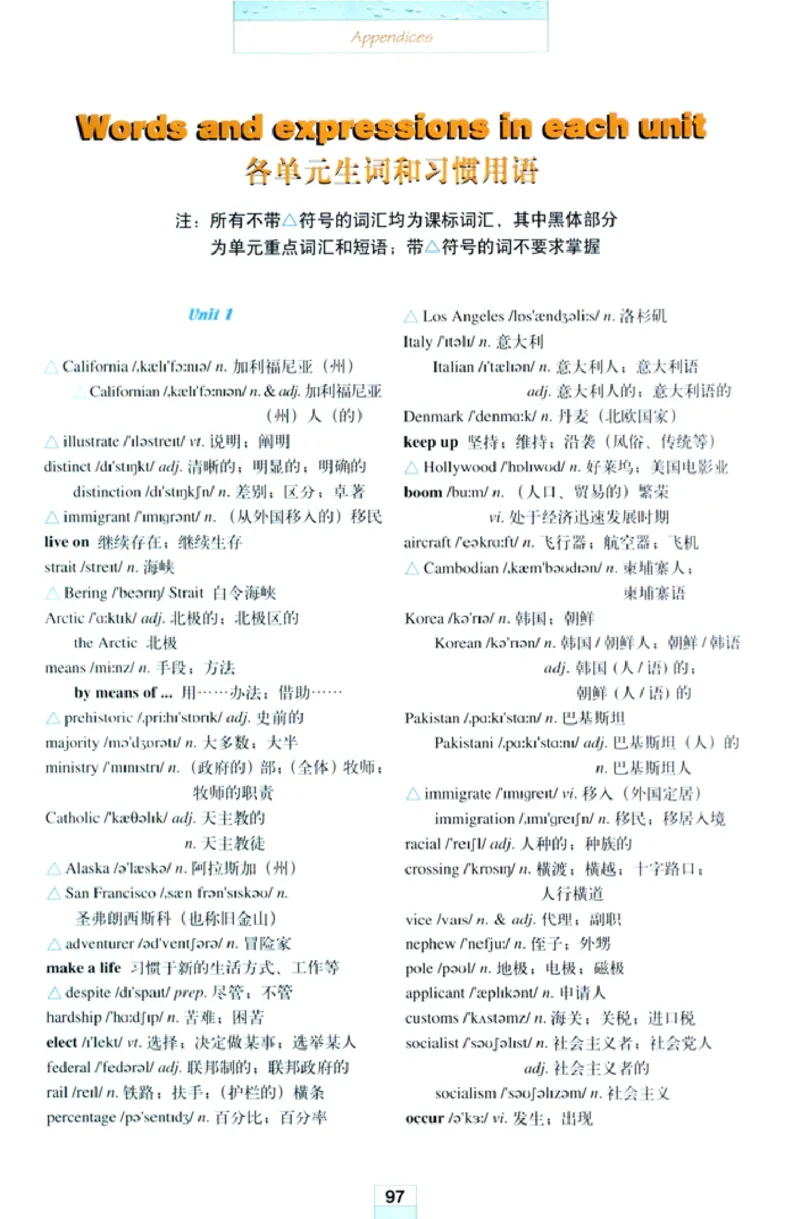 新课标高中英语选修8_高中课本电子全科人教版语数英政历地物化生必修选修全套课本PPT_高中英语
