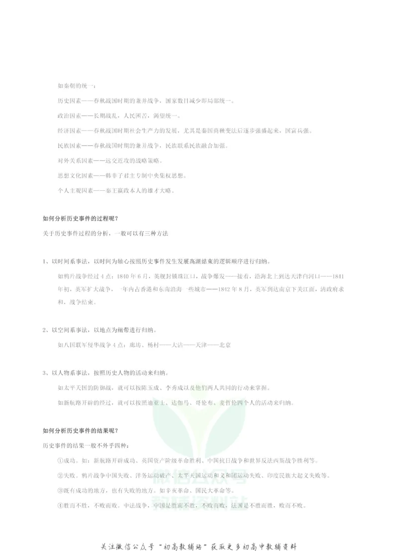 高考历史20种方法、题型大整理_高中全科精选资料包_历史精选资料包_解题技巧