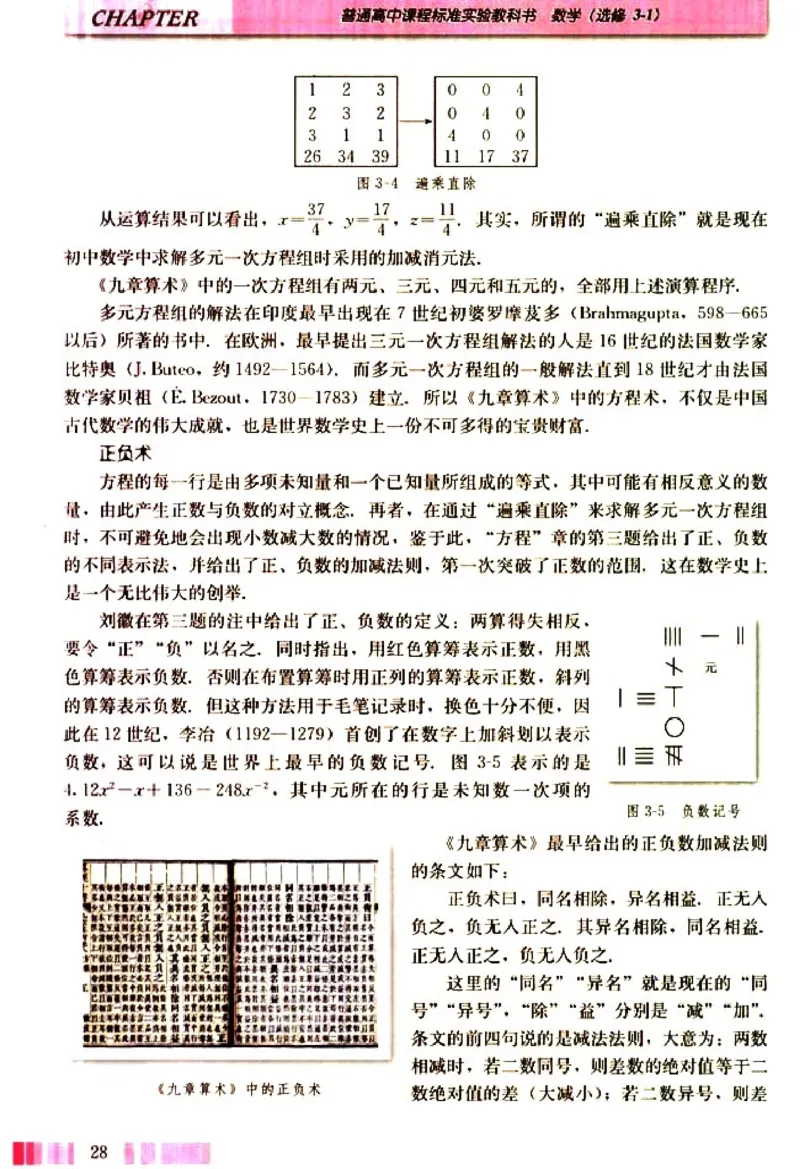 高中数学A版选修3-1数学史选讲_高中课本电子全科人教版语数英政历地物化生必修选修全套课本PPT_高中数学A版