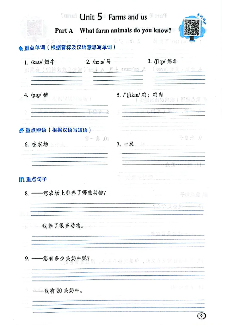 四下典中点内册基础默写本（含默写本答案）_21练习题+试卷合集多套完整版_2026春典中点