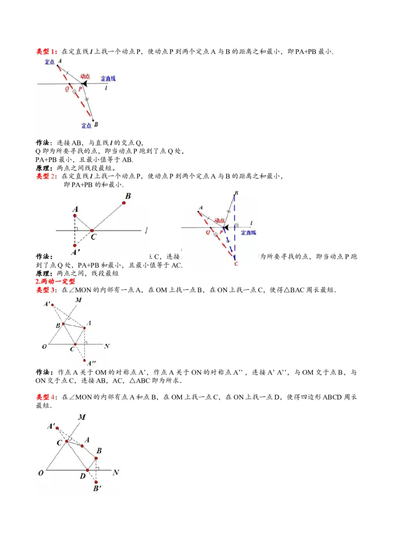 专题2-1勾股定理（考题猜想，巧用勾股定理求最短路径的长）教师版_初中数学_八年级数学下册（人教版）_期末专项复习-U276_2024版