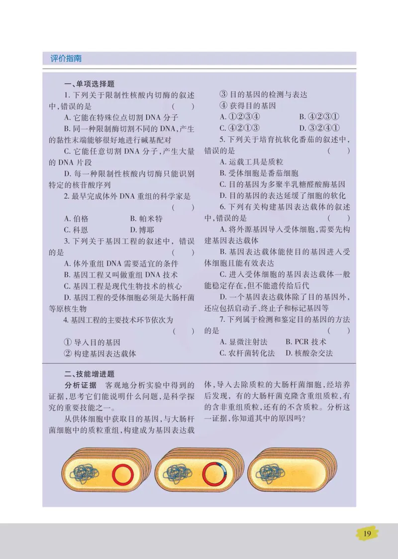 生物选修3现代生物科技专题_高中课本电子全科人教版语数英政历地物化生必修选修全套课本PPT_高中课本苏教版_高中生物苏教版