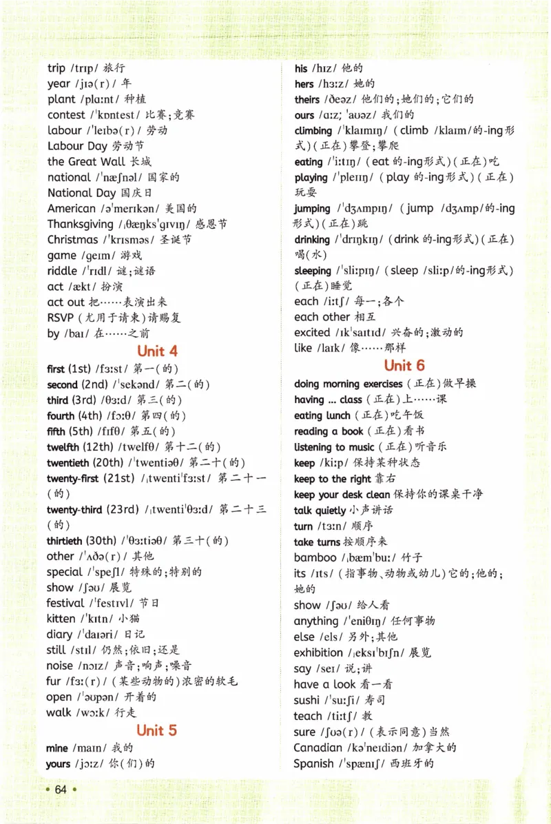 26春《一本预备五年级下册》人教PEP版英语_21练习题+试卷合集多套完整版_-26春《预备新学期》