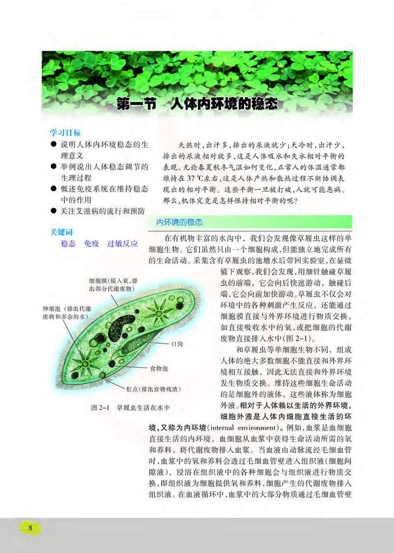 生物3必修稳态与环境_高中课本电子全科人教版语数英政历地物化生必修选修全套课本PPT_高中课本苏教版_高中生物苏教版
