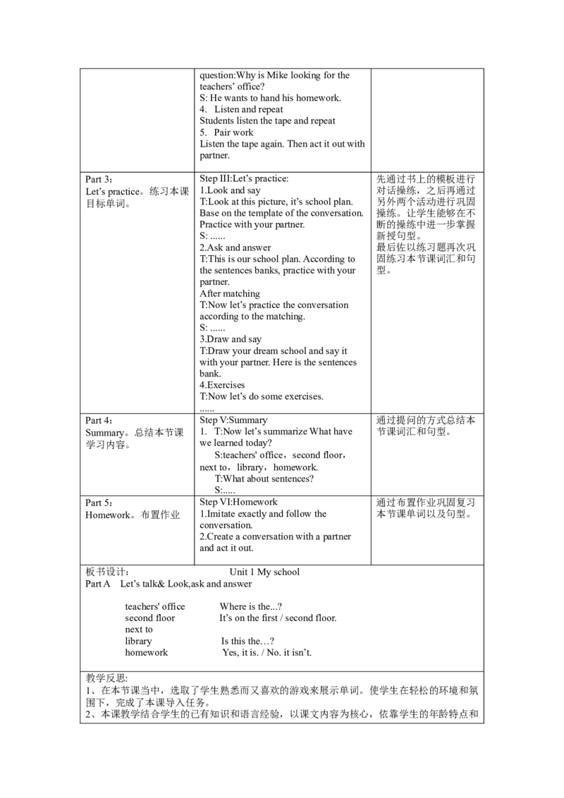 Unit1&nbsp;&nbsp;第1课时（教学设计）Part&nbsp;A&nbsp;Let&rsquo;s&nbsp;talk&nbsp;&&nbsp;Look,ask&nbsp;and&nbsp;answer-（人教PEP版）_教学设计_教学设计