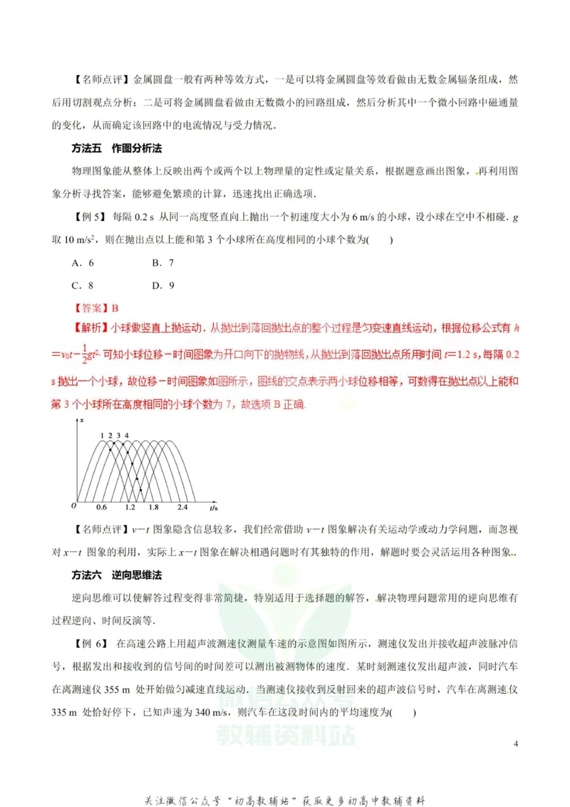 高考物理-选择题解题方法与技巧_高中全科精选资料包_物理精选资料包_解题技巧