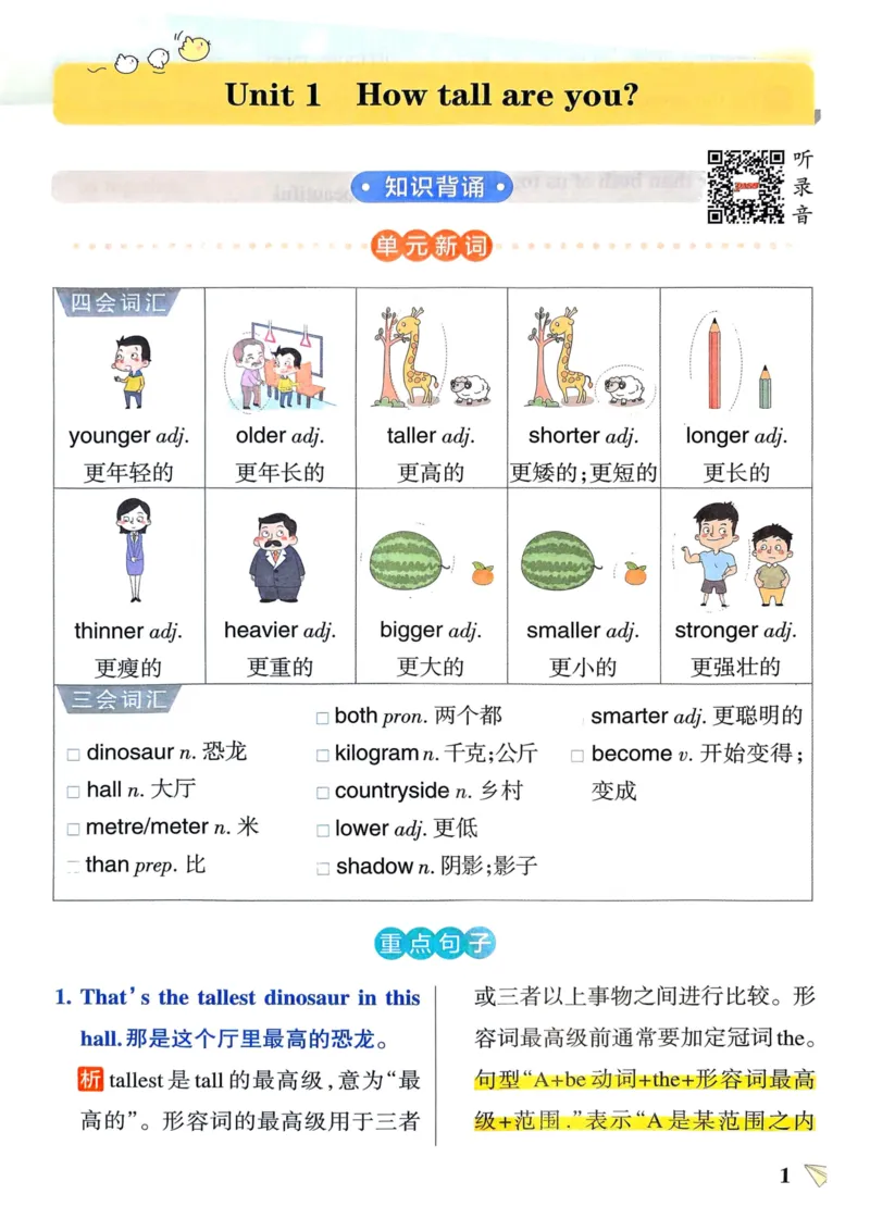 六年级英语下册《知识背诵与默写训练》_21练习题+试卷合集多套完整版_-26春《知识背诵与默写训练》_六年级英语下册人教PEP版《知识背诵与默写训练》