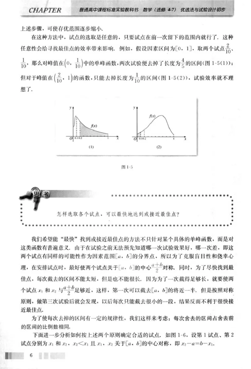 高中数学A版选修4-7优选法实验设计初步_高中课本电子全科人教版语数英政历地物化生必修选修全套课本PPT_高中数学A版