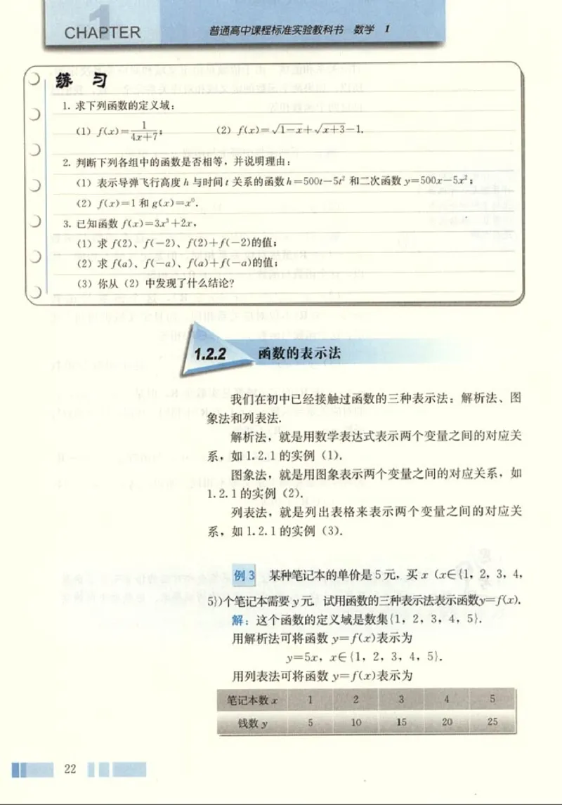 高中数学A版+必修1函数_高中课本电子全科人教版语数英政历地物化生必修选修全套课本PPT_高中数学A版