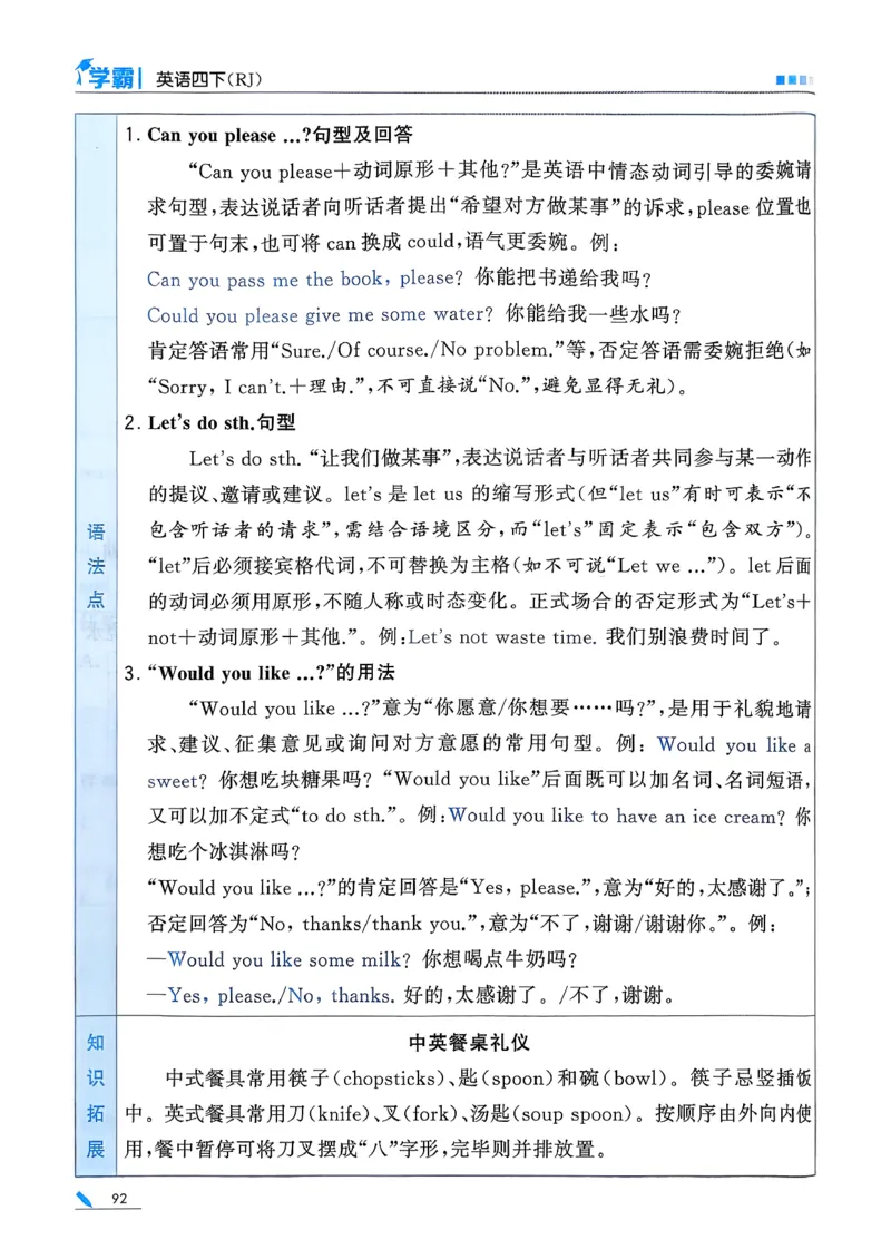 26春四下五星学霸英语人教_21练习题+试卷合集多套完整版_-26春《五星学霸》_26春《五星学霸》英语RJ4下