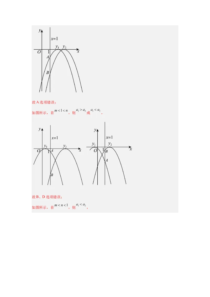 专题22.1.3.1二次函数y=a(x-h)&sup2;的图象和性质（4个考点）（题型专练+易错精练）（教师版）_初中数学_九年级数学上册（人教版）_知识解读与题型专练-V14_2025版