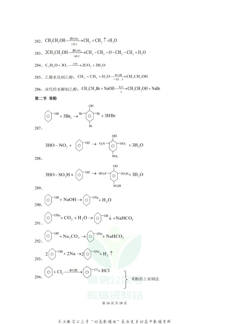 方程式高中化学方程式大全(绝对全)_高中全科精选资料包_化学精选资料包_资料干货